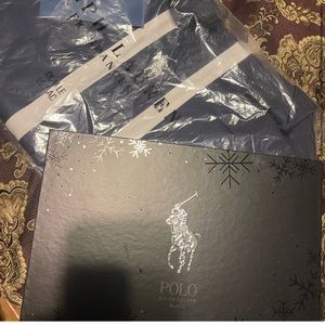 polo gift bag and polo black case